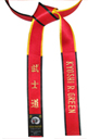 Deluxe Satin Red Master&Shihan Belt